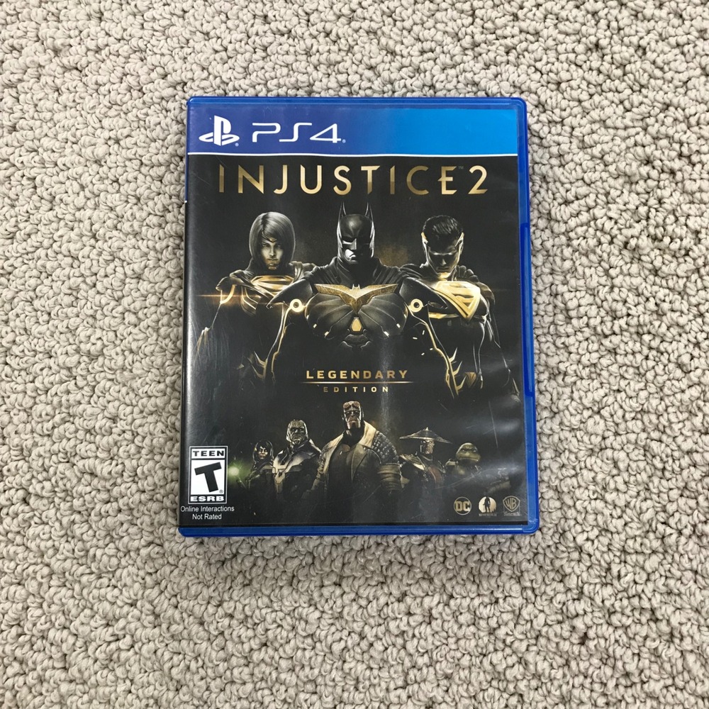 Injustice 2 Legendary Edition Sony PlayStation 4 PS4 DC Comics Fighting Game